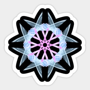 Blue mandala Sticker